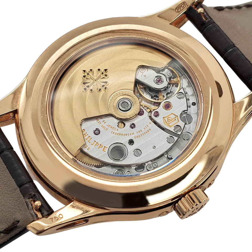 Patek Philippe Annual Calendar 40mm White Dial Rose Gold Watch 5205R-001 Box Papers - Image 6