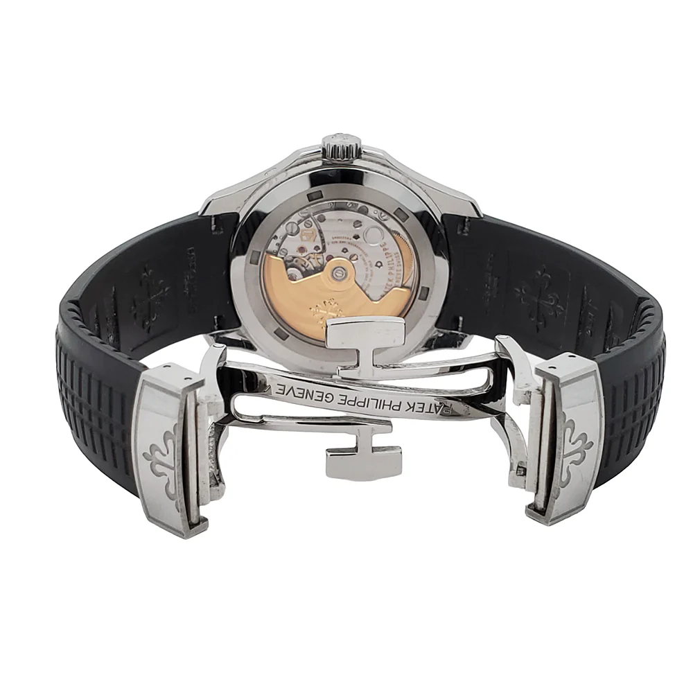 Patek Philippe Aquanaut Travel Time 40.8mm Stainless Steel Watch 5164A-001 Box Papers - Image 6