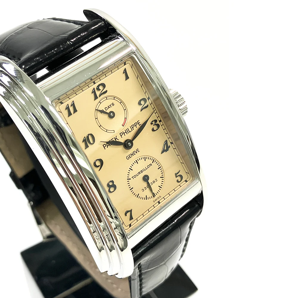 Patek Philippe Grand Complication 5101P-010 10 Day Tourbillon Platinum 2007 Box and Tourbillon Paper Manual Winding 30 x 51 mm Watch - Image 5