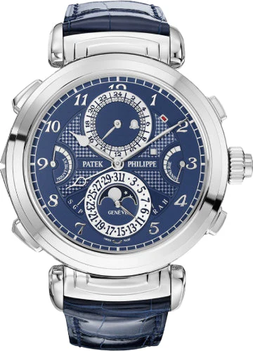Patek Philippe Grand Complications Grandmaster Chime White Gold Blue Dial | 6300G-010