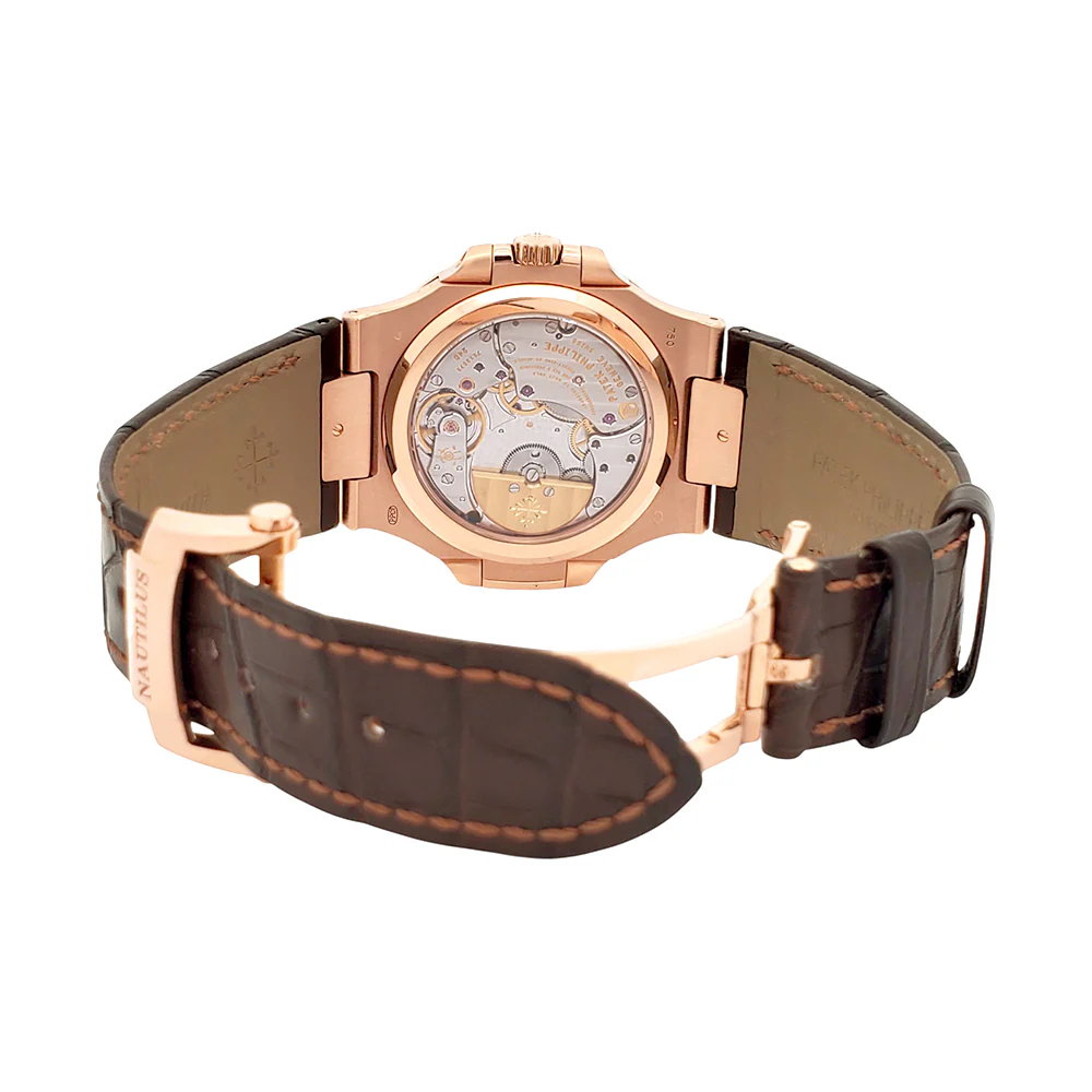 Patek Philippe Nautilus 40mm Rose Gold Watch 5712R-001 Box Papers - Image 8