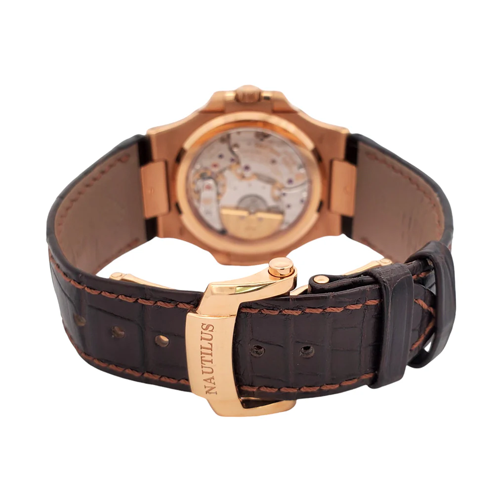 Patek Philippe Nautilus 40mm Rose Gold Watch 5712R-001 Box Papers - Image 7