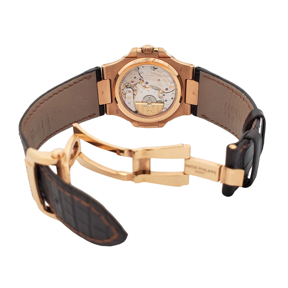 Patek Philippe Nautilus 40mm Rose Gold Watch 5712R-001 Box Papers - Image 8
