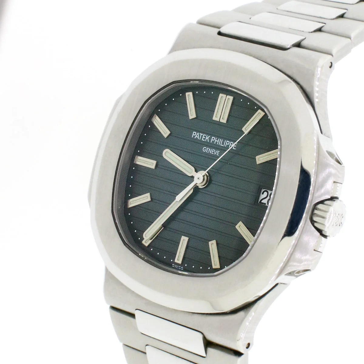 Patek Philippe Nautilus Blue Dial Automatic SS Mens Watch 5711/1A Box & Papers - Image 6
