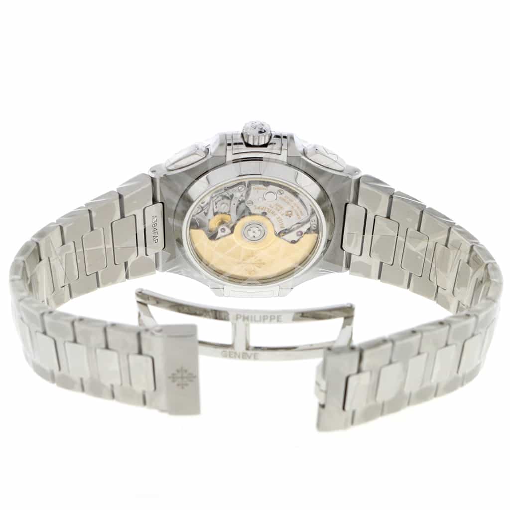 Patek Philippe Nautilus Chronograph White Dial Automatic Stainless Steel Mens Watch 5980/1A-019 - Image 8
