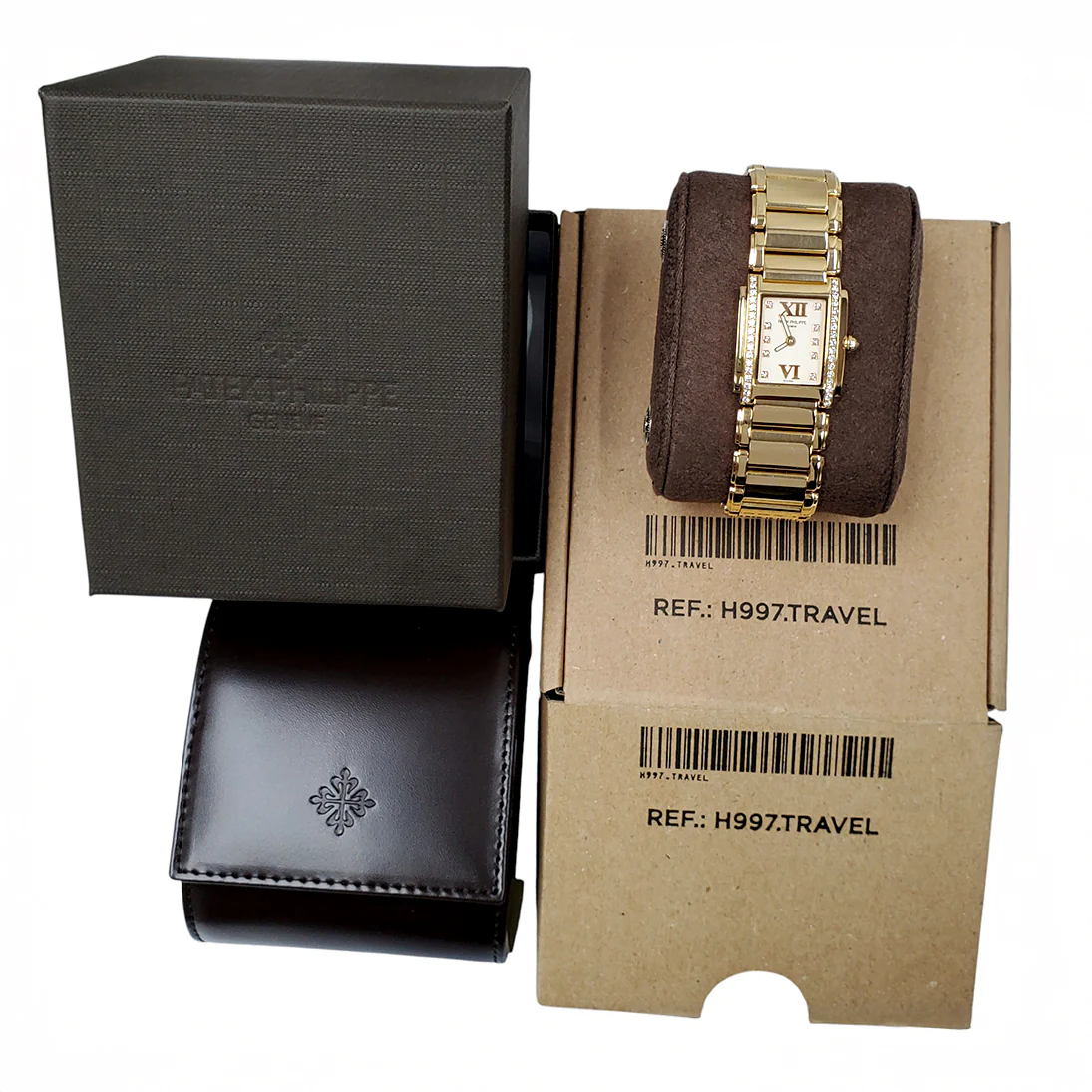 Patek Philippe Twenty-4 Factory Diamond Set Rose Gold Ladies Watch 4908/11R-011 - Image 4