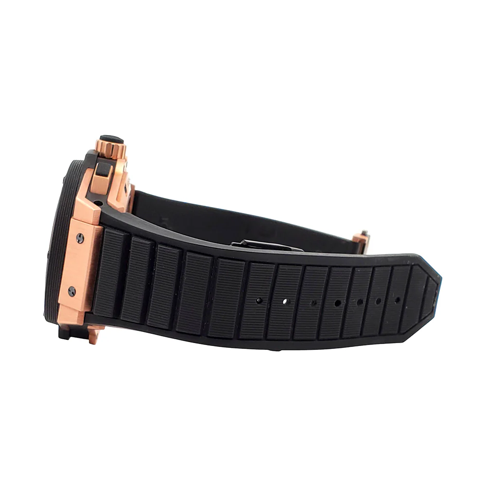 Rare Hublot Unico King Power Rose Gold Ceramic 48mm Watch 701.OQ.0180.RX Papers/Tag - Image 5