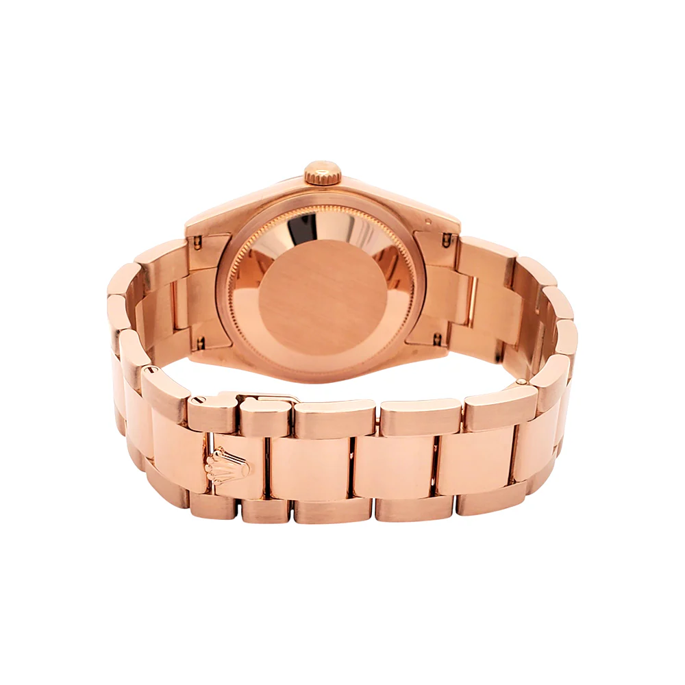 Rolex Rose Gold Day-Date 118235 Factory Pink Diamond Dial 36mm Oyster Watch - Image 6