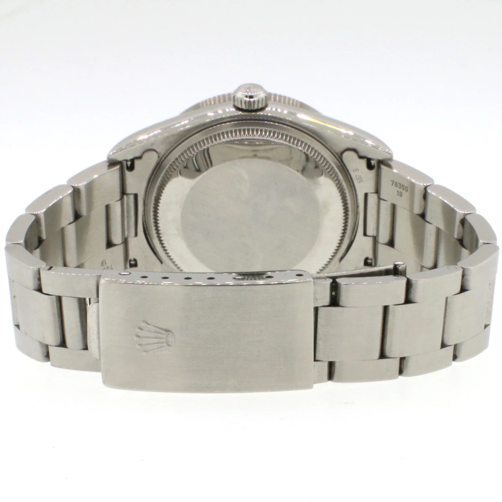Rolex Air-King 34MM Blue Arabic/Index Dial Stainless Steel Oyster Watch 14010M - Image 5
