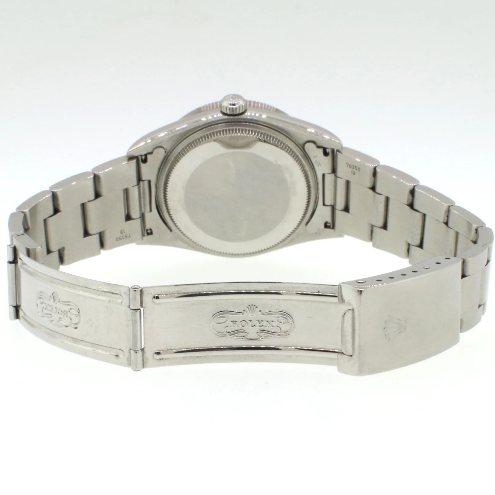 Rolex Air-King 34MM Blue Arabic/Index Dial Stainless Steel Oyster Watch 14010M - Image 6
