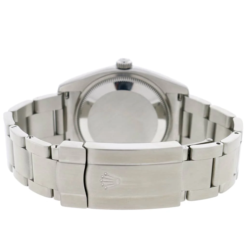 Rolex Air-King Original Blue Arabic/Index Dial 34MM Domed Bezel Automatic Stainless Steel Oyster Mens Watch 114200 - Image 6