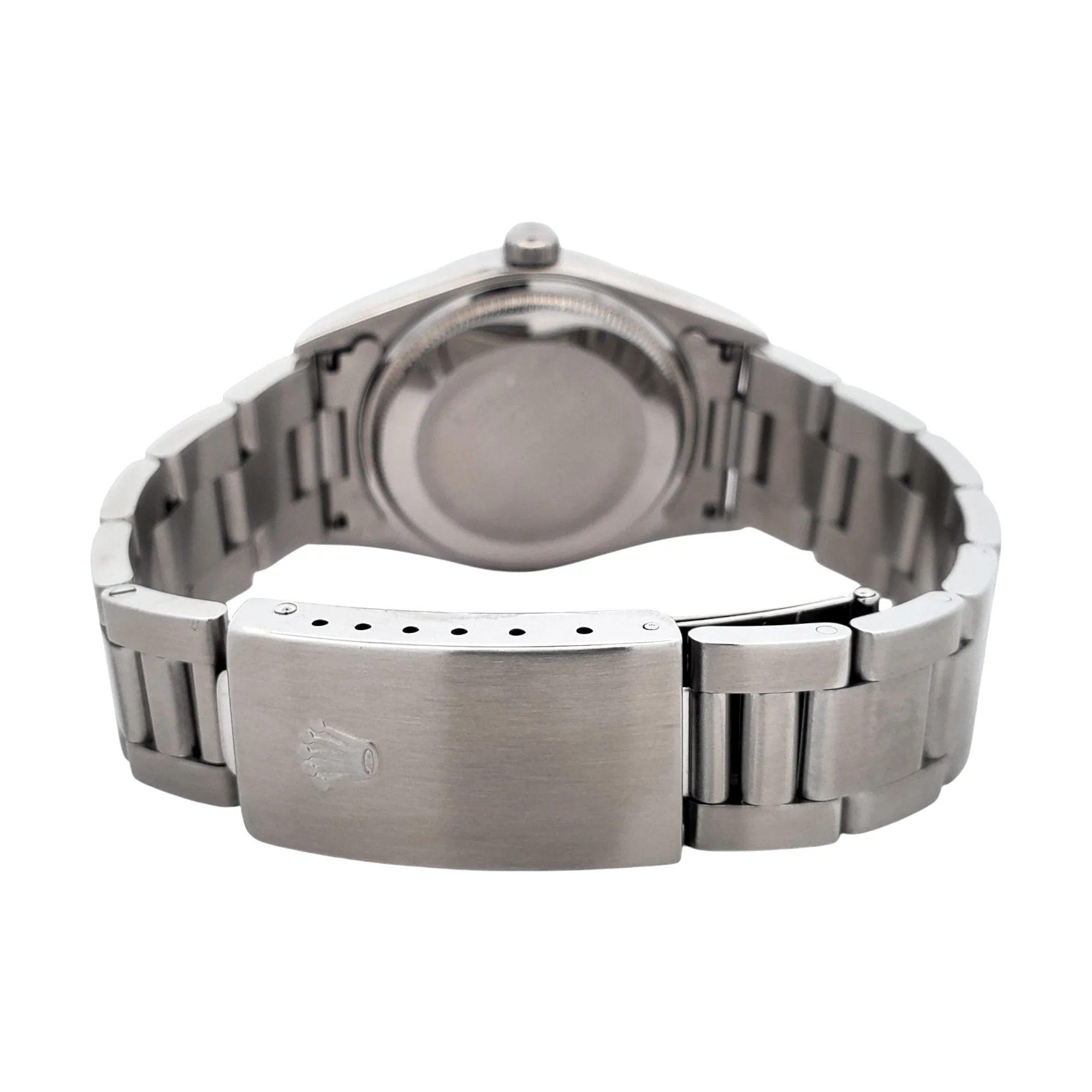 Rolex Air-King Oyster Perpetual 34mm White Roman Steel Oyster 14000 Watch - Image 5