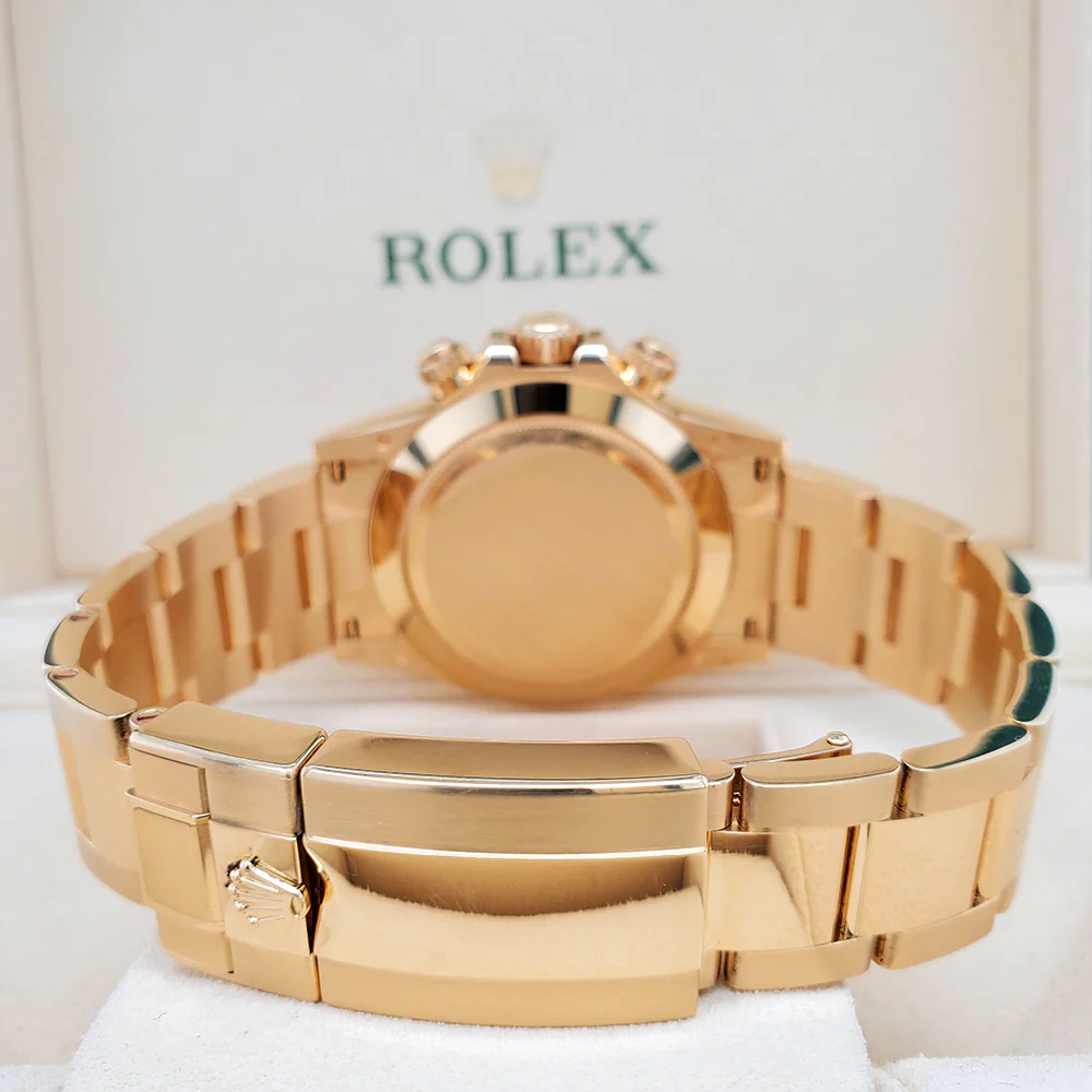 Rolex Cosmograph Daytona 116508 40mm "John Mayer" Green Dial Yellow Gold Watch Box Papers - Image 5