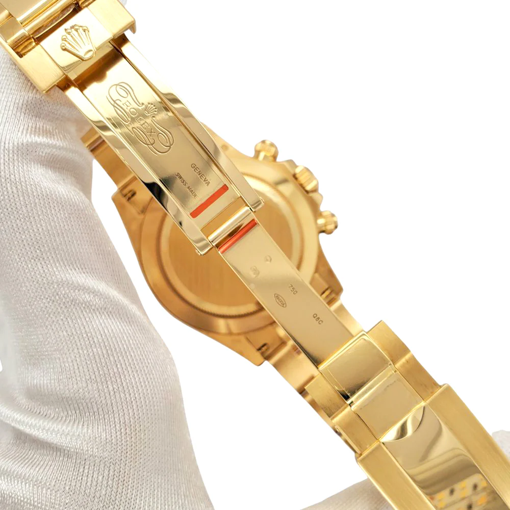 Rolex Cosmograph Daytona 116508 40mm "John Mayer" Green Dial Yellow Gold Watch Box Papers - Image 7
