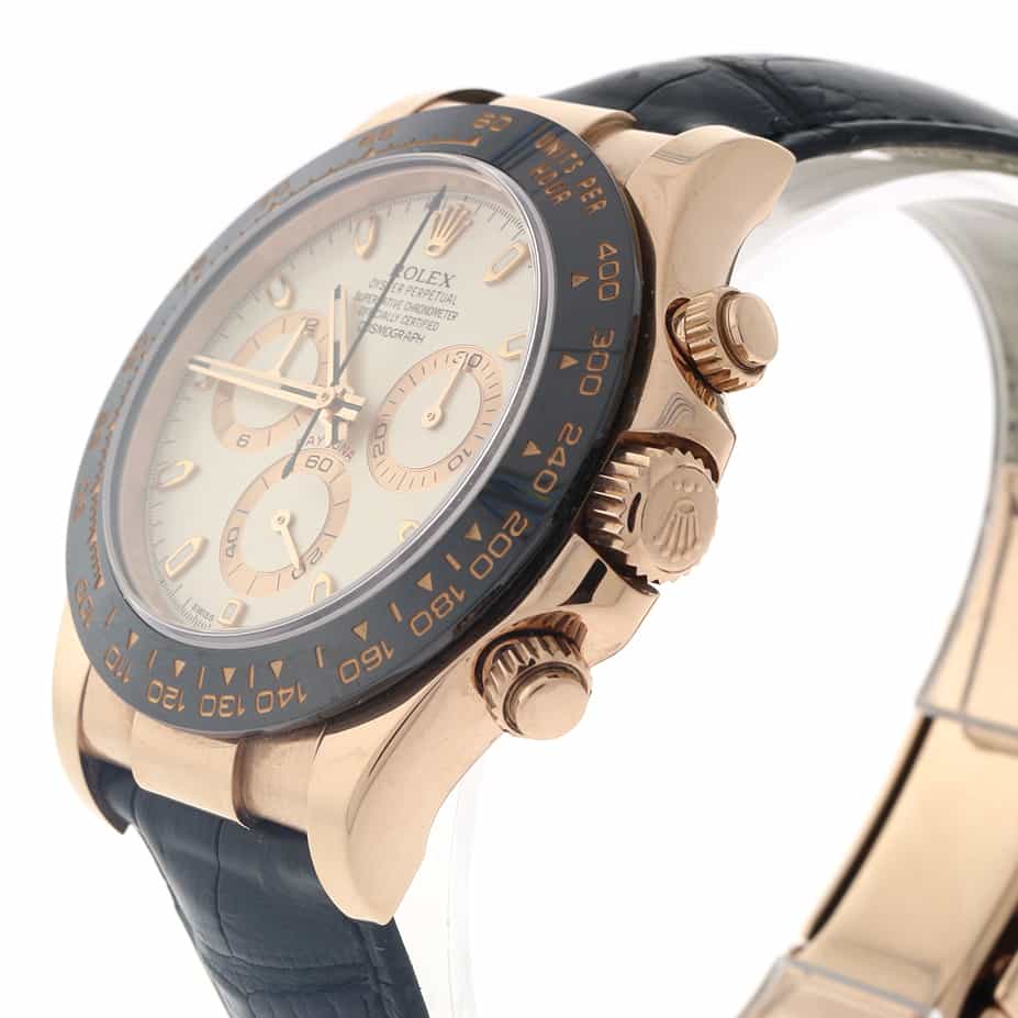 Rolex Cosmograph Daytona 18K Everose Gold Ceramic Bezel 116515 - Image 10
