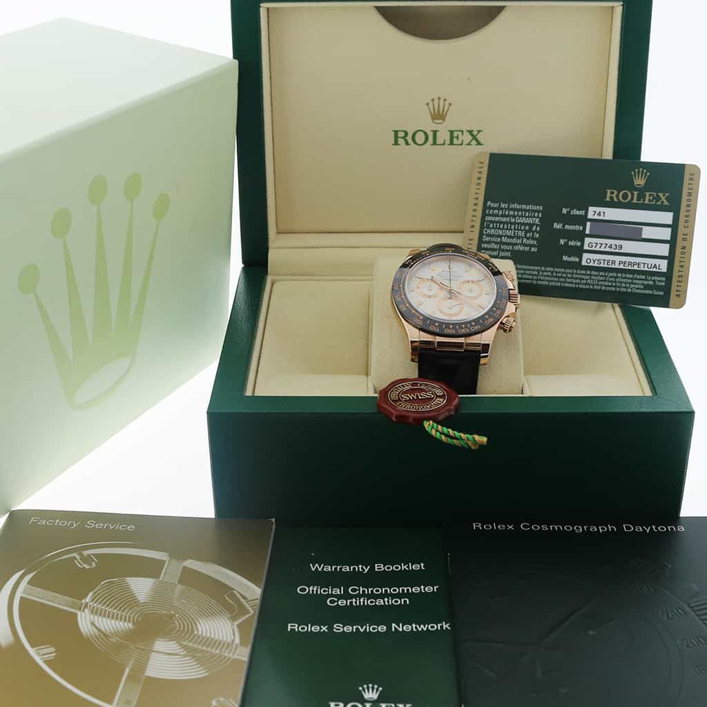 Rolex Cosmograph Daytona 18K Everose Gold Ceramic Bezel 116515 - Image 3
