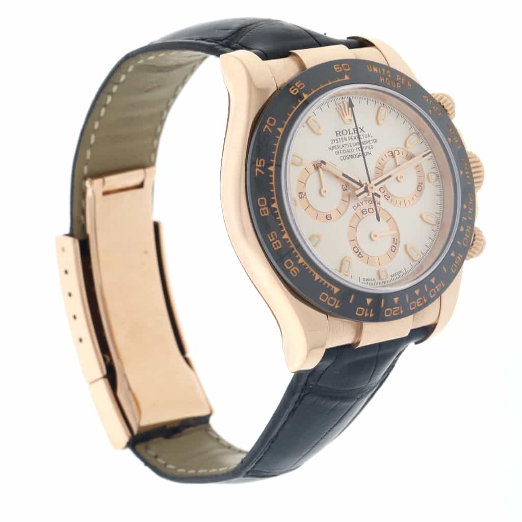 Rolex Cosmograph Daytona 18K Everose Gold Ceramic Bezel 116515 - Image 7