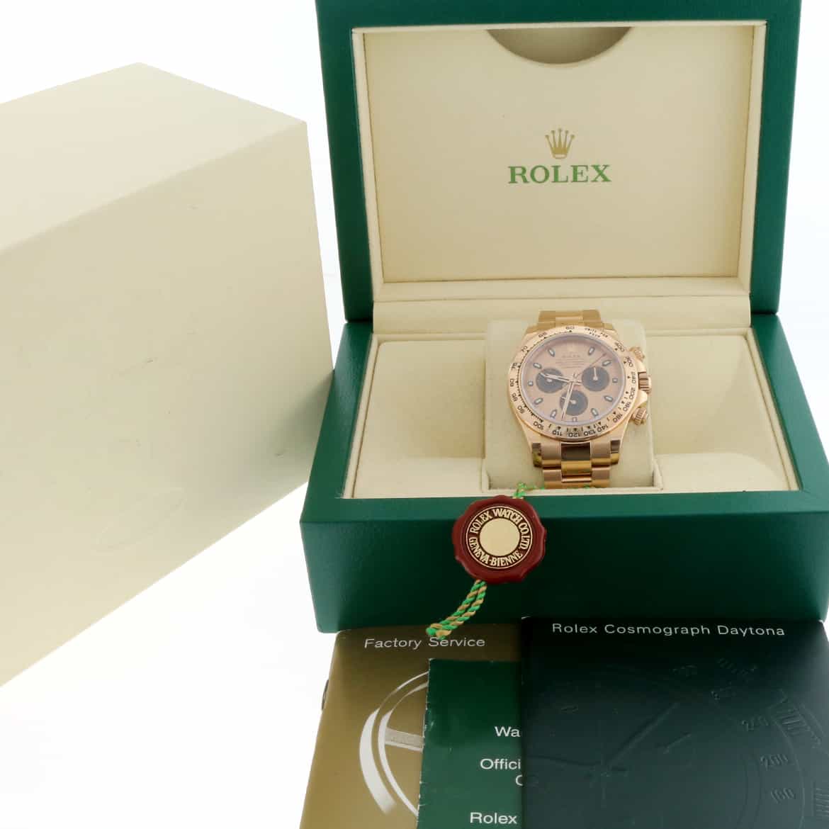 Rolex Cosmograph Daytona 18K Everose Gold Pink Dial 40MM Automatic Mens Watch 116505 - Image 3