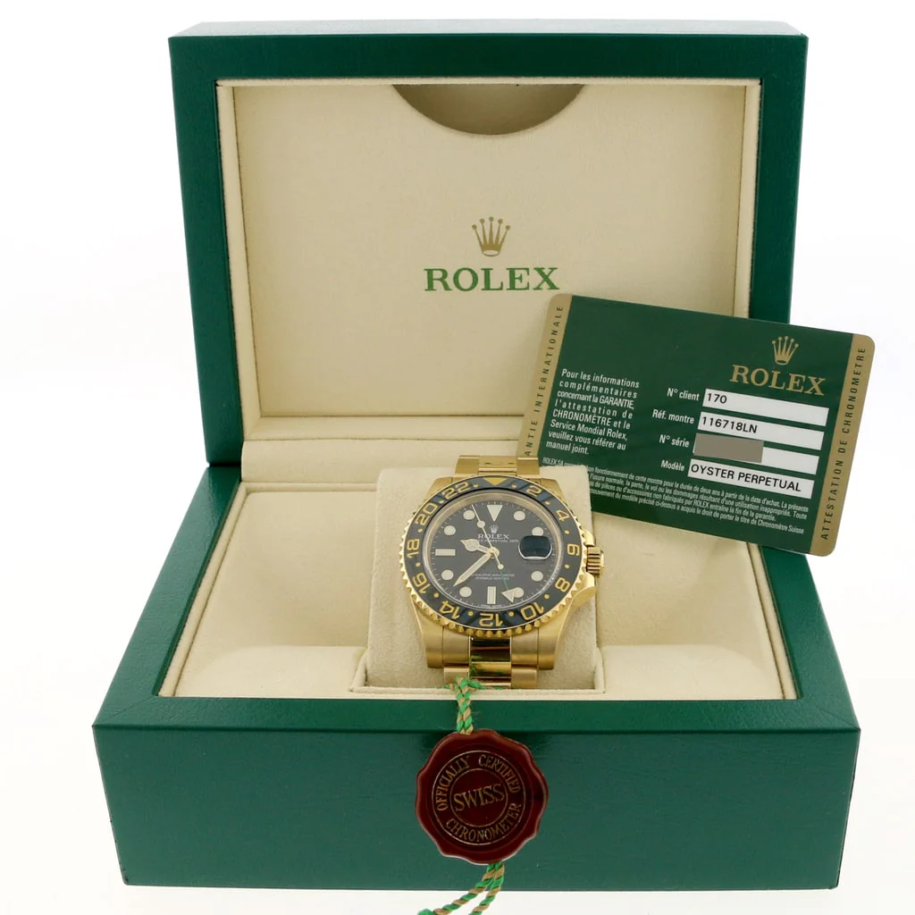 Rolex Cosmograph Daytona 18K Yellow Gold Factory Diamond Dial 40MM Automatic Mens Oyster Watch 116528 - Image 3