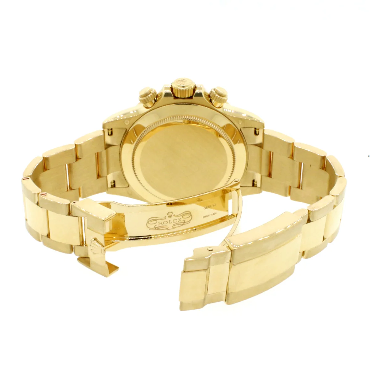 2015 Rolex Cosmograph Daytona 18K Yellow Gold Factory Black Index Dial 40MM Automatic Mens Oyster Watch 116508 - Image 7