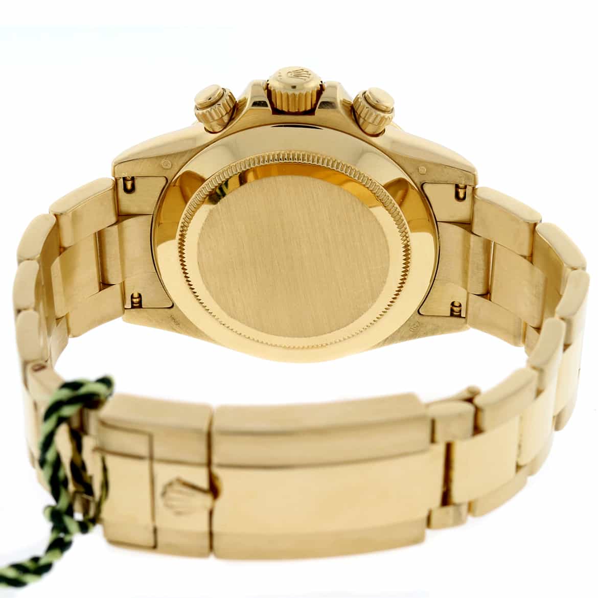 Rolex Cosmograph Daytona 18K Yellow Gold Original Dark Mother of Pearl Diamond Dial 40MM Automatic Mens Watch 116508 - Image 9