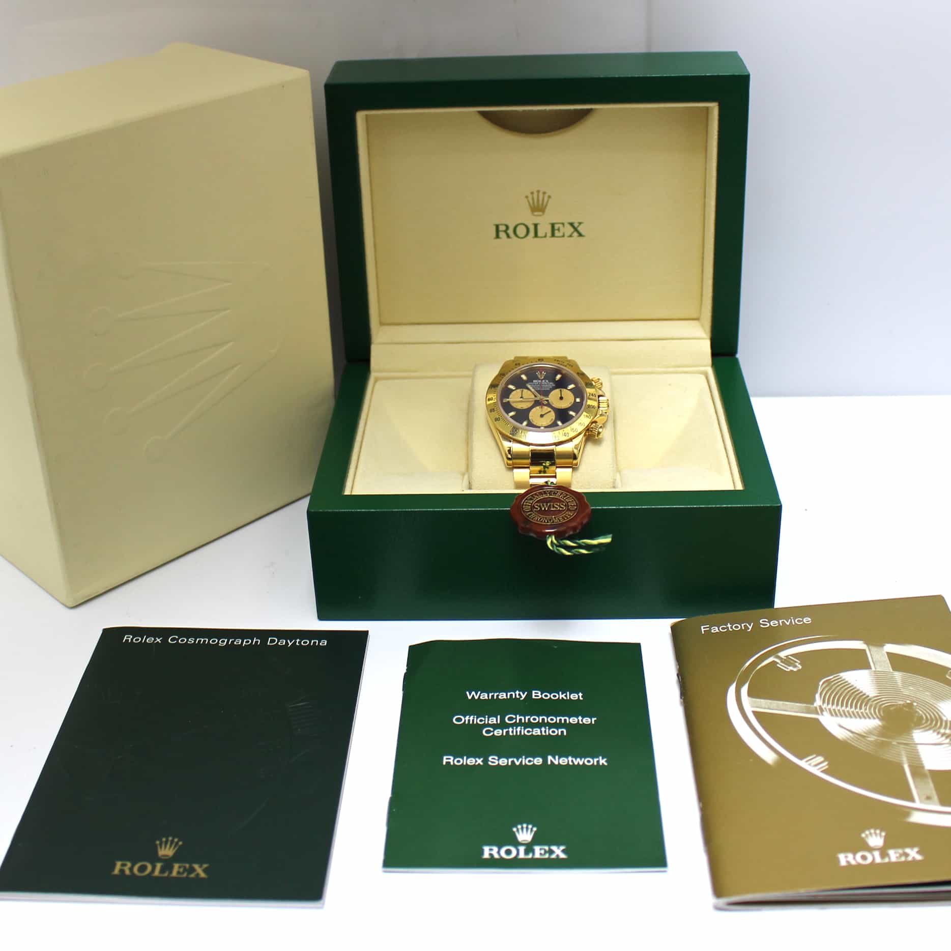 Rolex Cosmograph Daytona 18K Yellow Gold Paul Newman Dial 40MM Automatic Mens Watch 116528 - Image 3