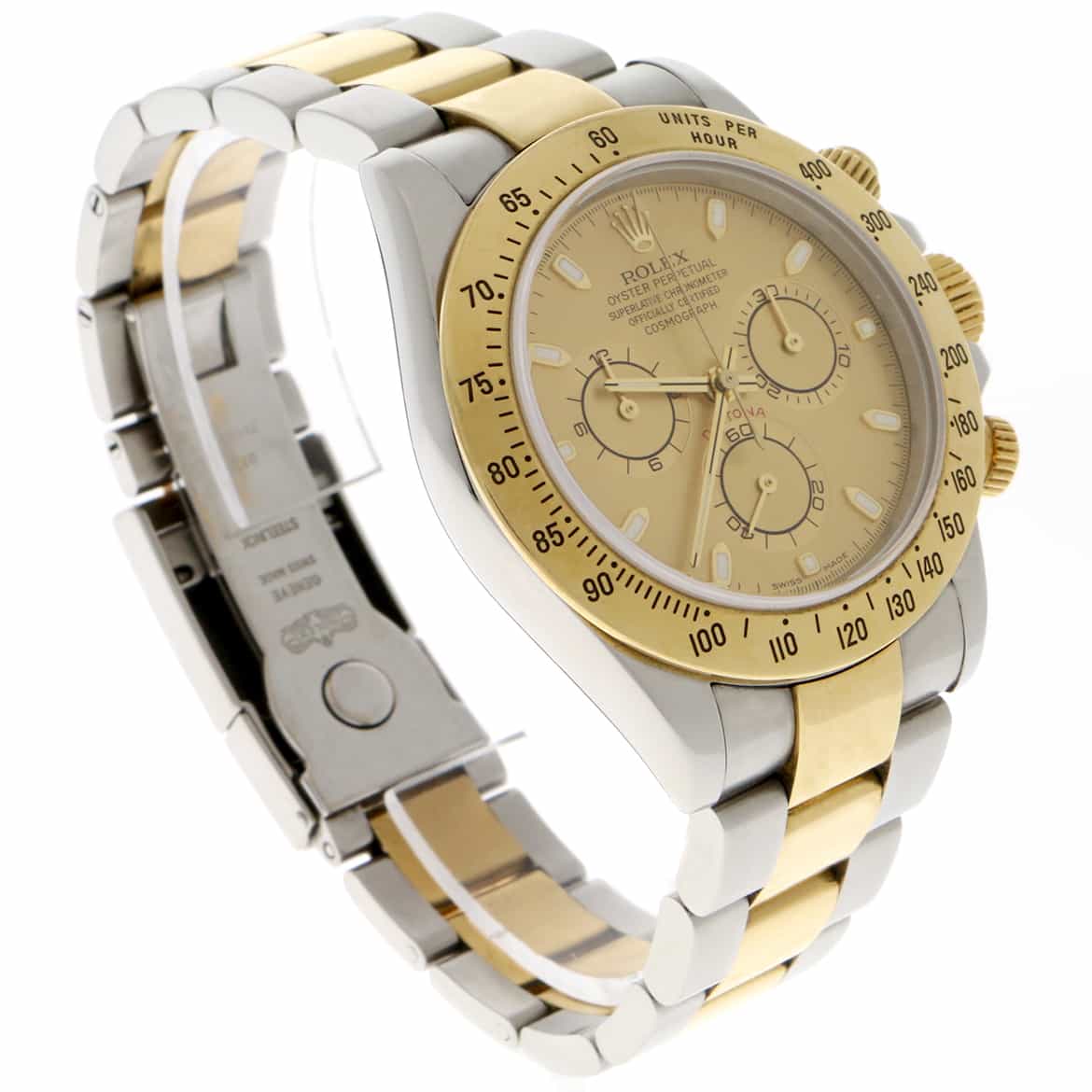 Rolex Cosmograph Daytona 2-Tone 18K Yellow Gold/Stainless Steel 40mm Automatic Oyster Mens Watch 116523 - Image 4