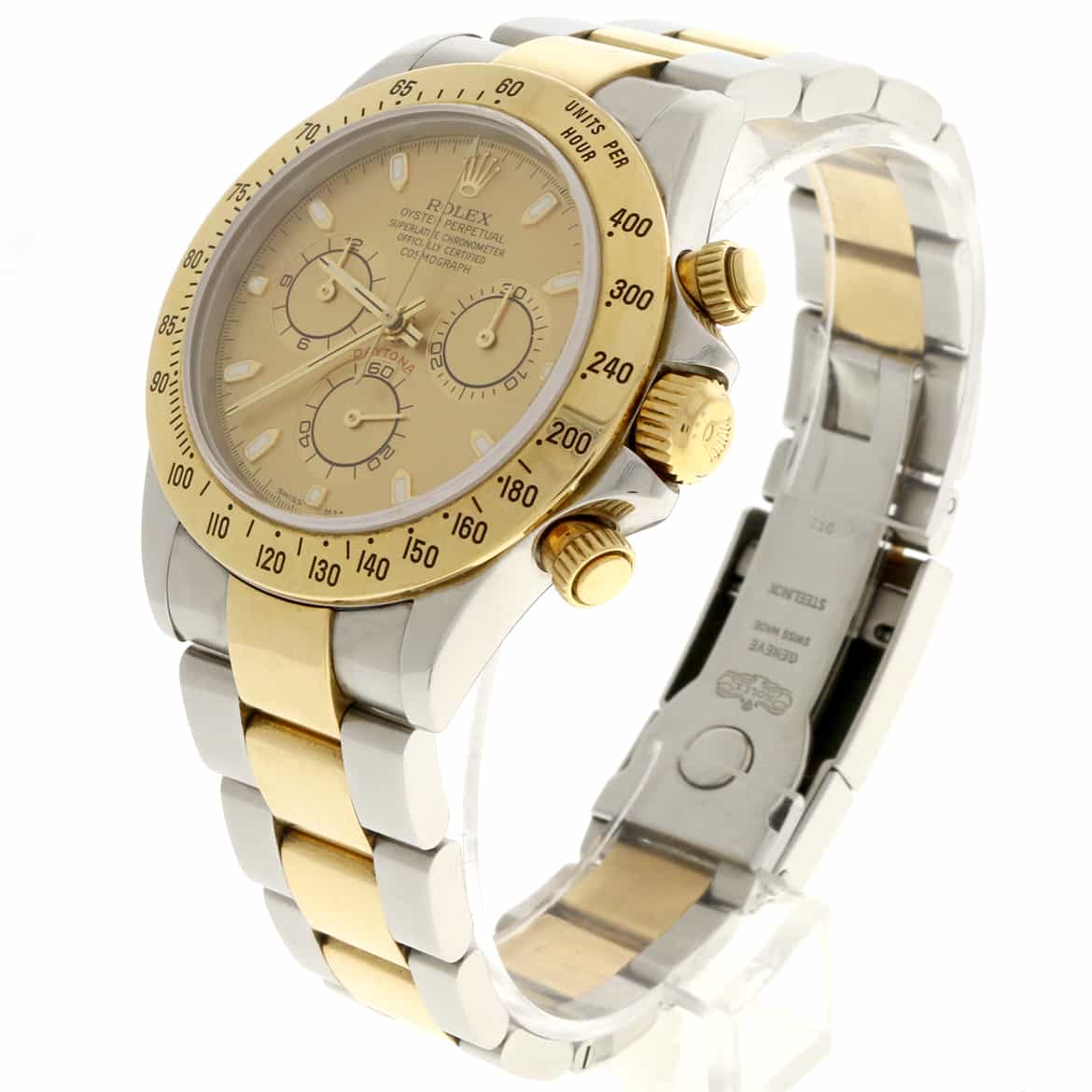 Rolex Cosmograph Daytona 2-Tone 18K Yellow Gold/Stainless Steel 40mm Automatic Oyster Mens Watch 116523 - Image 8
