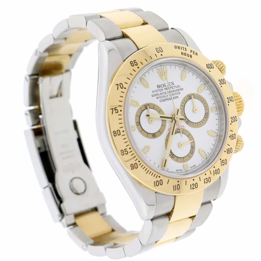Rolex Cosmograph Daytona 2-Tone 18K Yellow Gold/Steel 40mm Automatic Oyster Mens Watch 116523 - Image 4