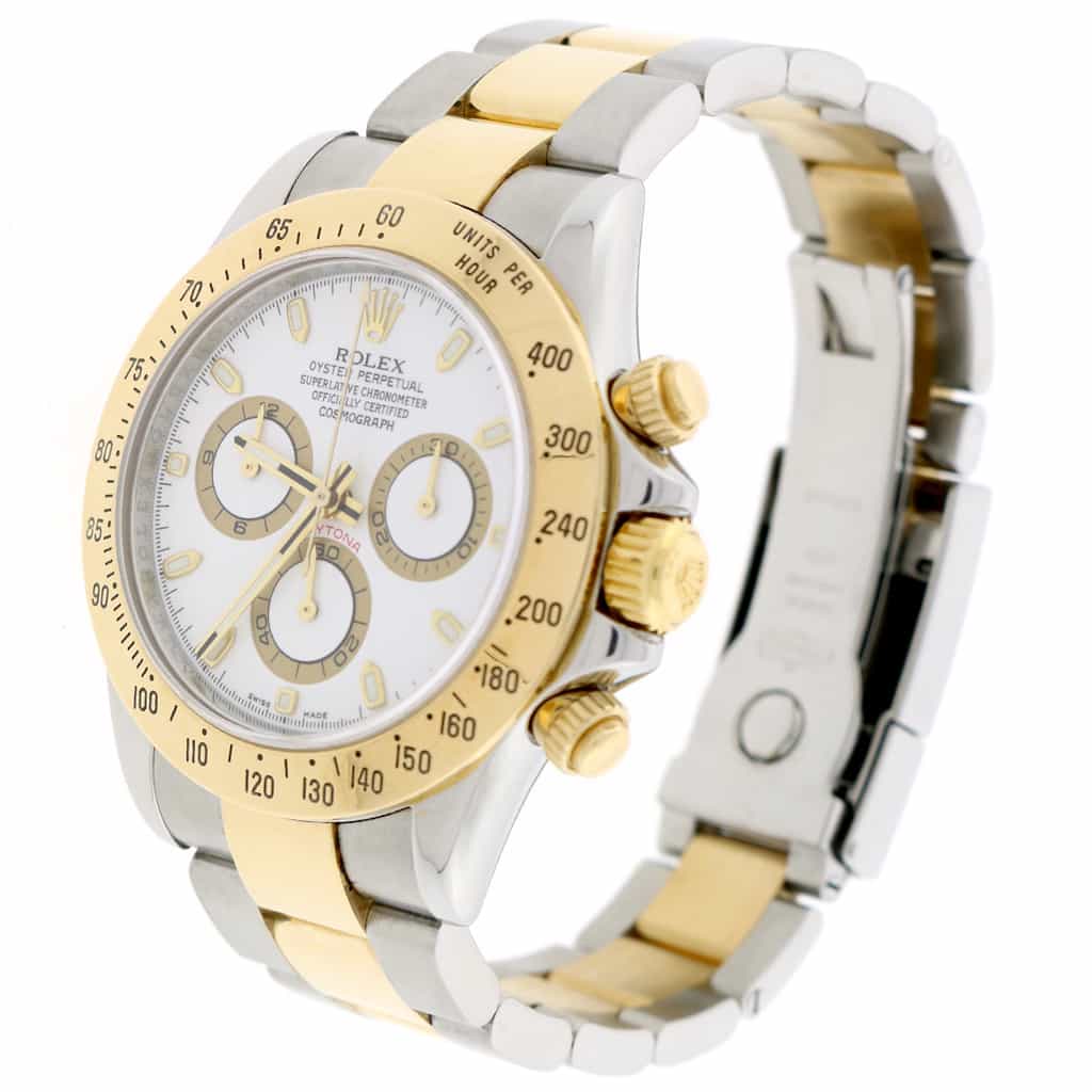 Rolex Cosmograph Daytona 2-Tone 18K Yellow Gold/Steel 40mm Automatic Oyster Mens Watch 116523 - Image 5