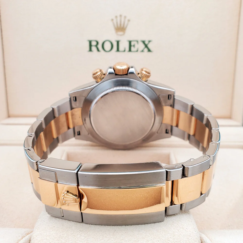 Rolex Cosmograph Daytona 40mm Factory Tahitian MOP 2-tone Yellow Gold/Steel Oyster Watch 116503 - Image 6
