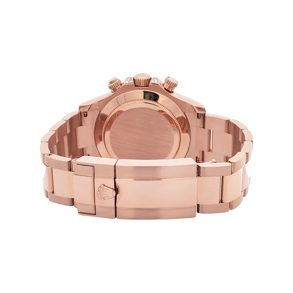 Rolex Cosmograph Daytona 8.5ct VS Princess Diamond Bezel/Lugs Rose Gold 40mm Watch 116505 - Image 7