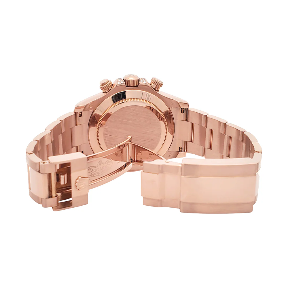 Rolex Cosmograph Daytona 8.5ct VS Princess Diamond Bezel/Lugs Rose Gold 40mm Watch 116505 - Image 8