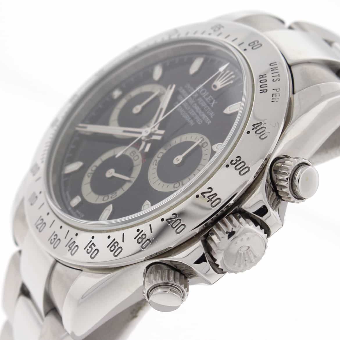 Rolex Cosmograph Daytona Black Dial 40MM Automatic Stainless Steel Mens Watch 116520 - Image 11