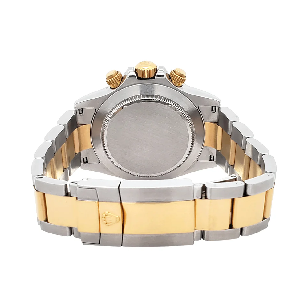 Rolex Cosmograph Daytona Factory Tahitian Mother of Pearl Dial Yellow Gold/ Steel Watch 116523 Box/Papers/Service Papers - Image 8