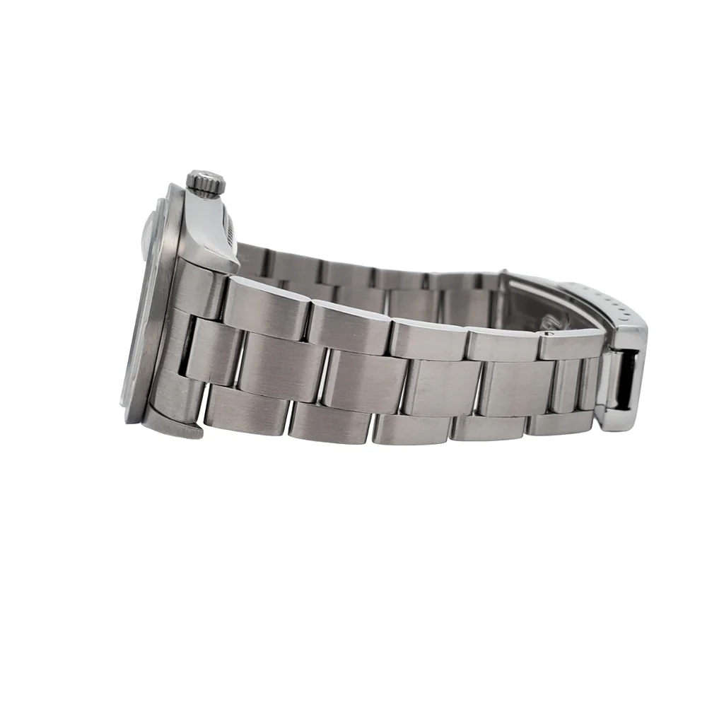 Rolex Date 15210 34mm Black Index Dial Steel Watch - Image 4