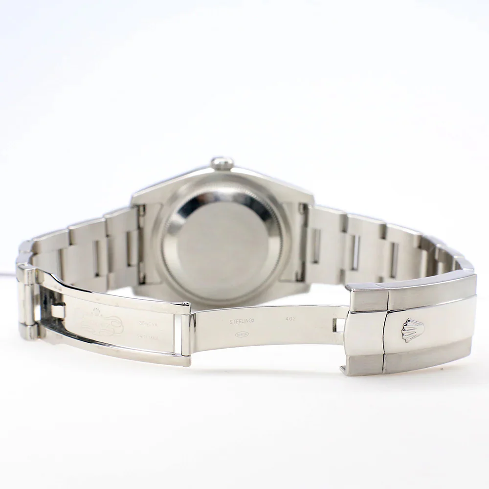Rolex Datejust 116200 36mm 2.7ct Diamond Bezel/Silver Tuxedo Dial Steel Oyster Watch - Image 5