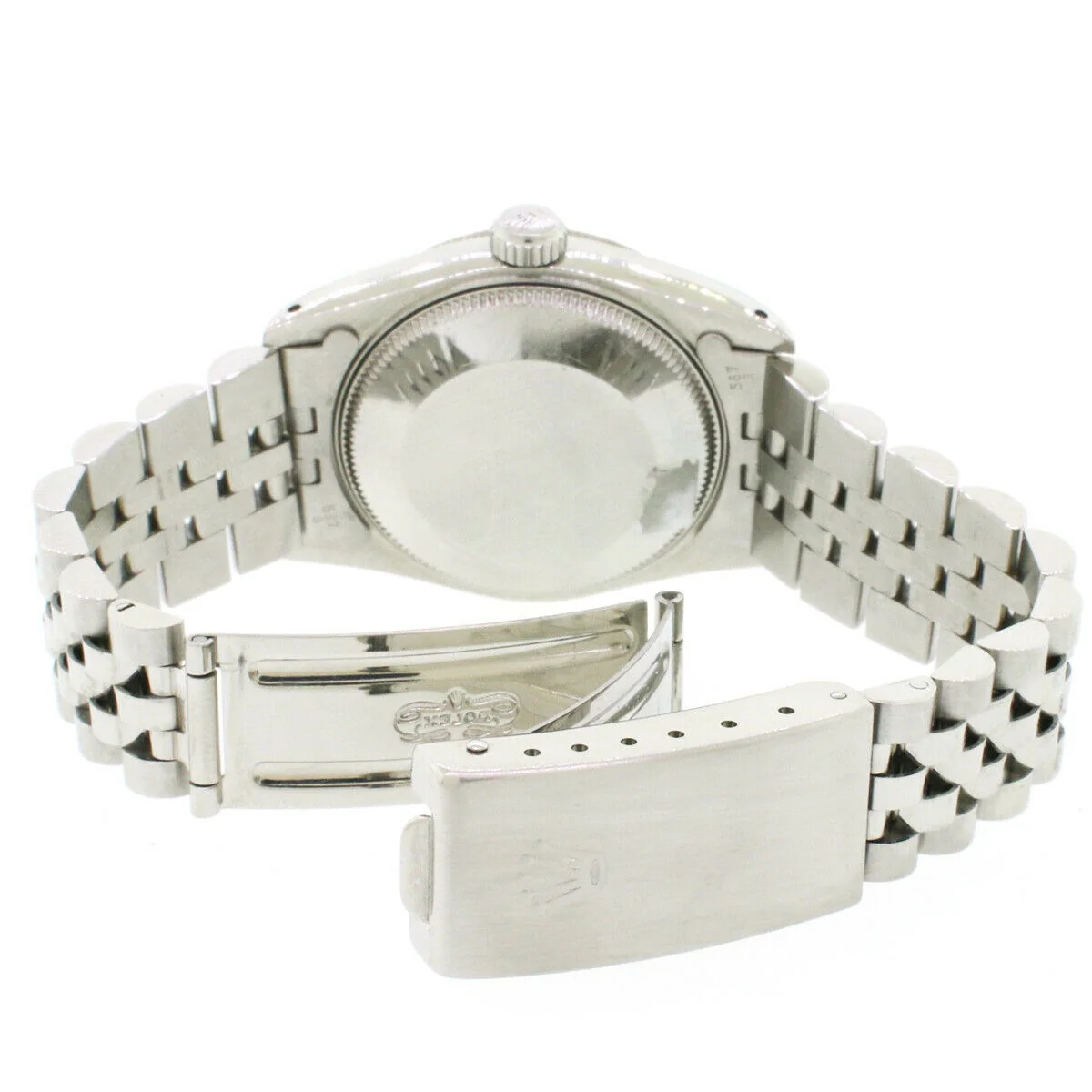 Rolex Datejust 18K/SS White Roman Dial 31mm Midsize Watch 68274 - Image 5