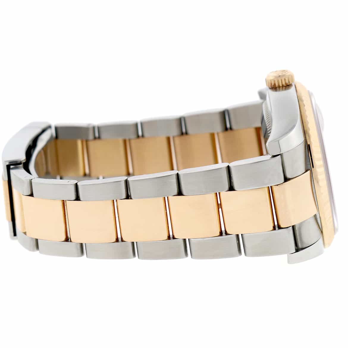 Rolex Datejust 2-Tone 18K Rose Gold/Stainless Steel Tuxedo Dial 36MM Automatic Mens Watch 116231 - Image 8