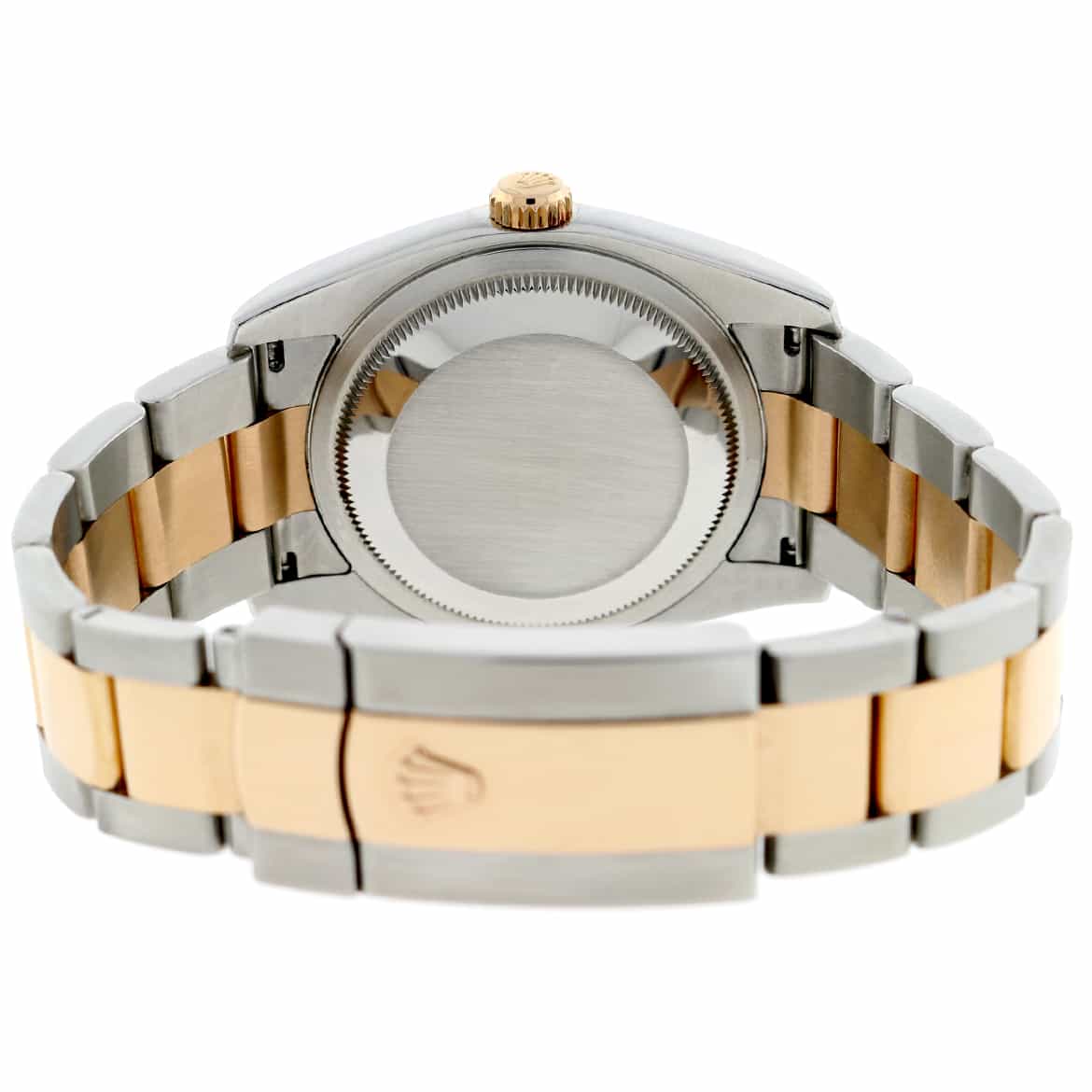 Rolex Datejust 2-Tone 18K Rose Gold/Stainless Steel Tuxedo Dial 36MM Automatic Mens Watch 116231 - Image 9