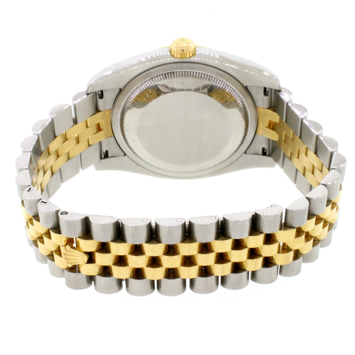 Rolex Datejust 2-Tone 18K Yellow Gold & Stainless Steel 36MM Steel & Grey Tuxedo Dial Automatic Mens Watch 116233 w/Box&Papers - Image 5