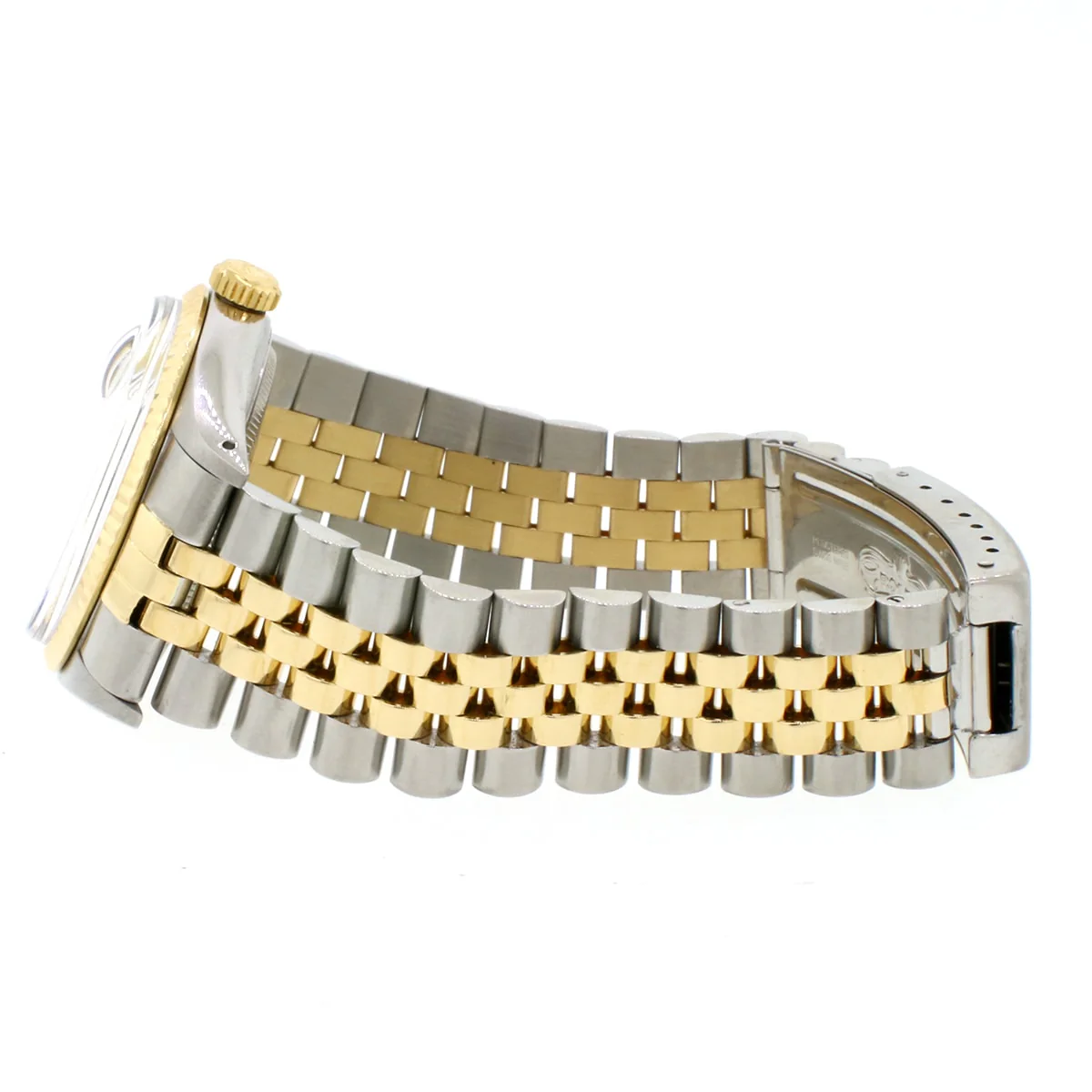 Rolex Datejust 2-Tone 18K Yellow Gold & Stainless Steel Factory Champagne Diamond Dial 36MM Automatic Mens Jubilee Watch 16013 - Image 4