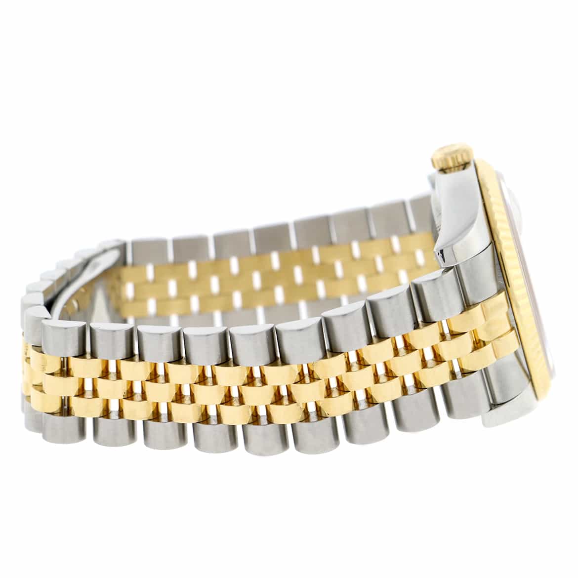 Rolex Datejust 2-Tone 18K Yellow Gold & Stainless Steel Original Champagne Dial 36MM Automatic Jubilee Mens Watch 116233 - Image 8