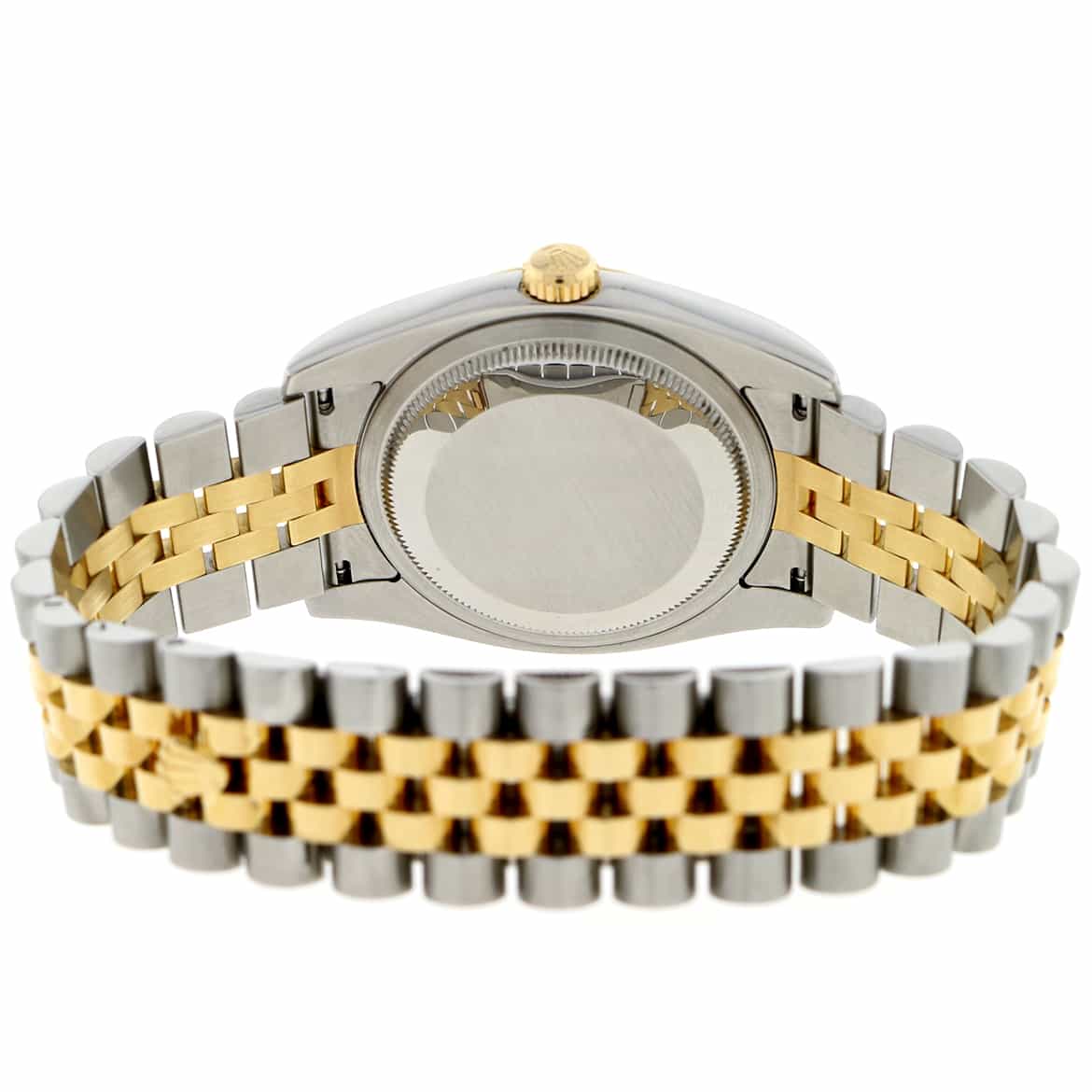 Rolex Datejust 2-Tone 18K Yellow Gold & Stainless Steel Original Champagne Dial 36MM Automatic Jubilee Mens Watch 116233 - Image 9