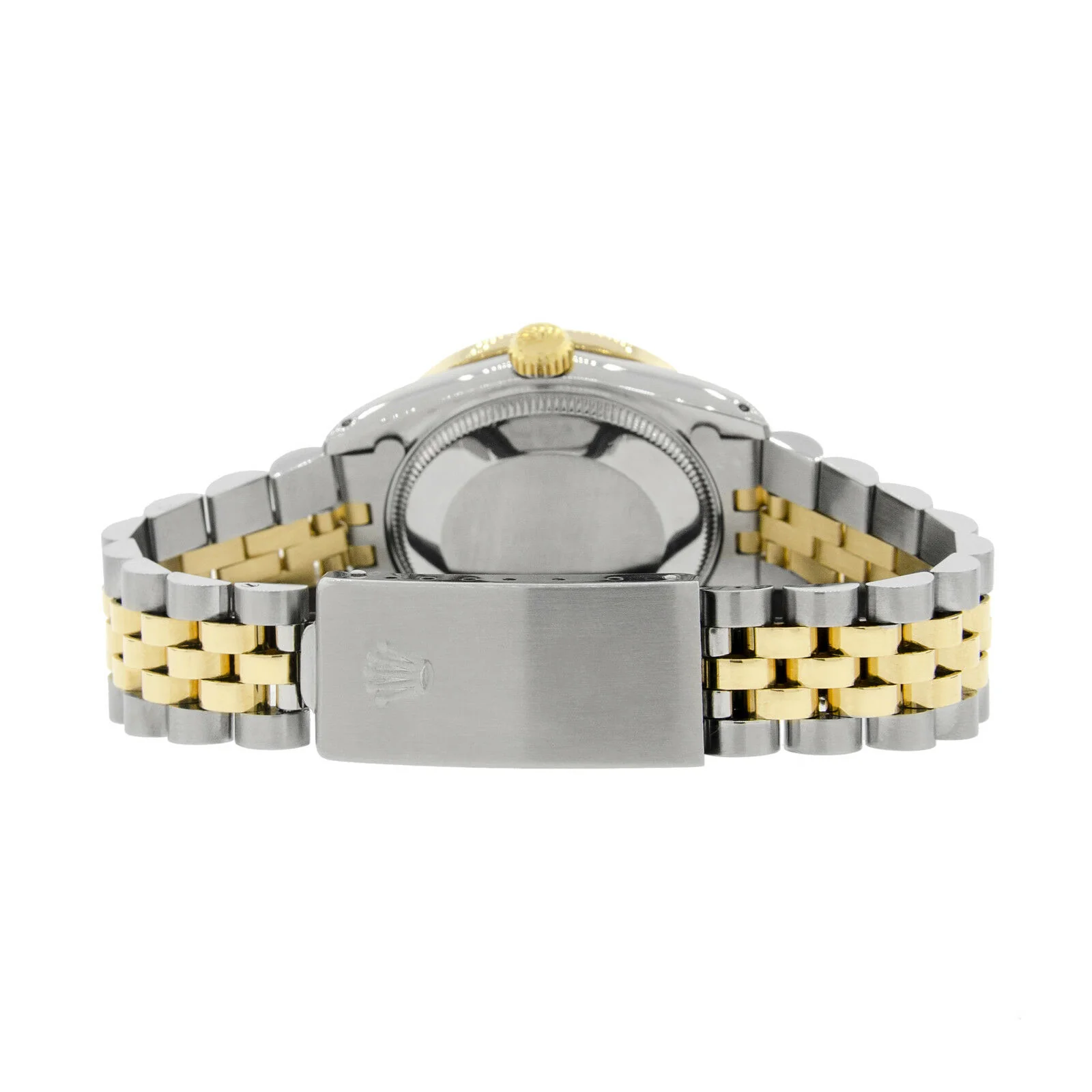 Rolex Datejust 2-tone 31mm 68273 Blue Index Dial Watch With 0.95ct Diamond Bezel - Image 8