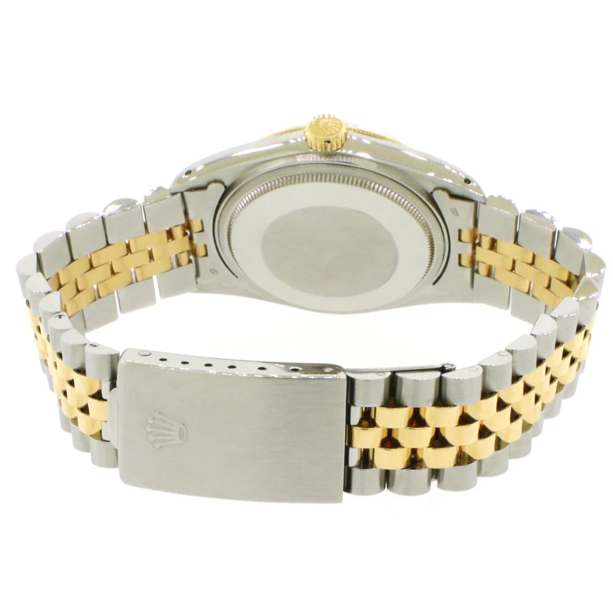 Rolex Datejust 2-Tone Champagne Dial 36mm Jubilee Watch 16013 - Image 4