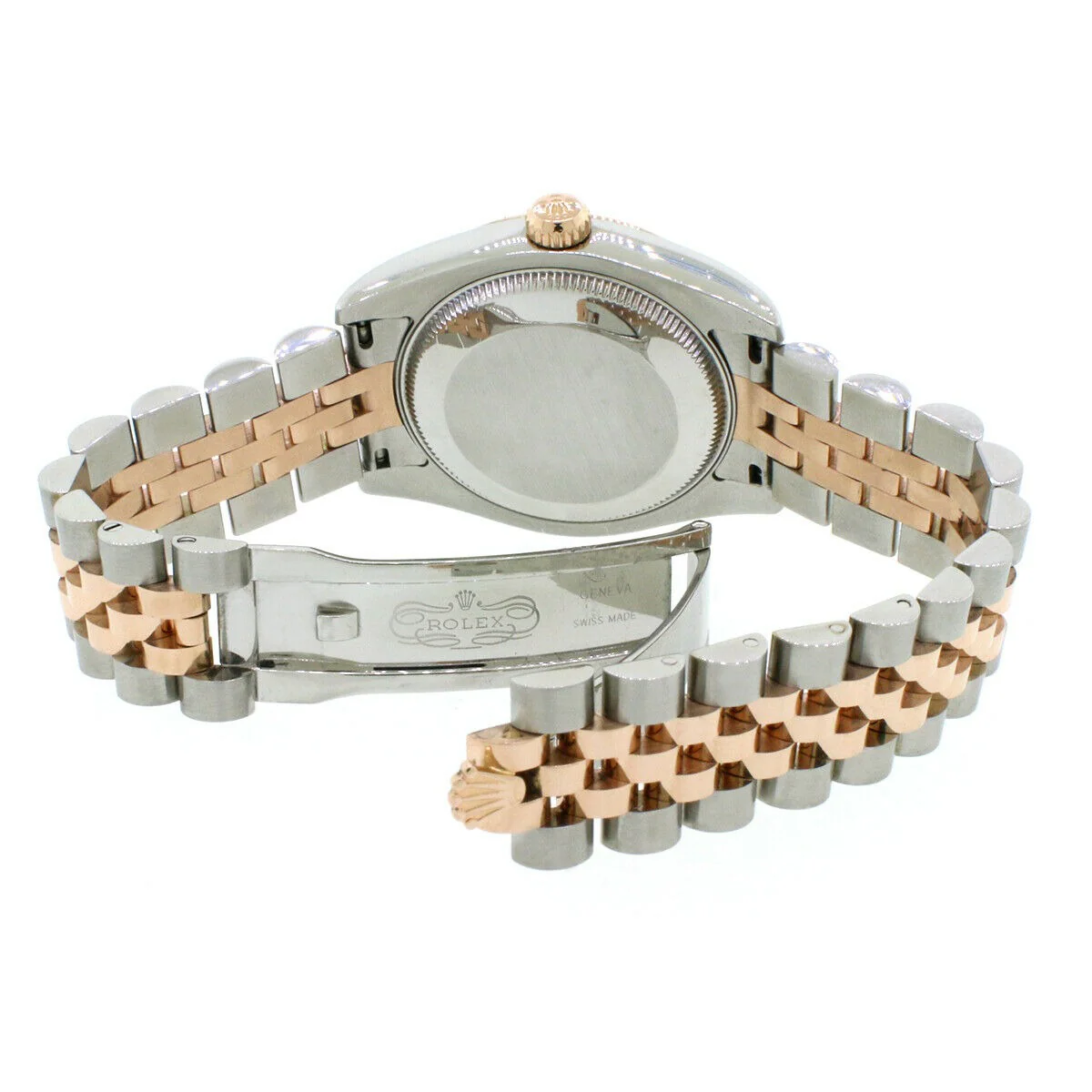 Rolex Datejust 2-Tone Rose/SS 31mm Midsize Jubilee Watch 178271 - Image 4