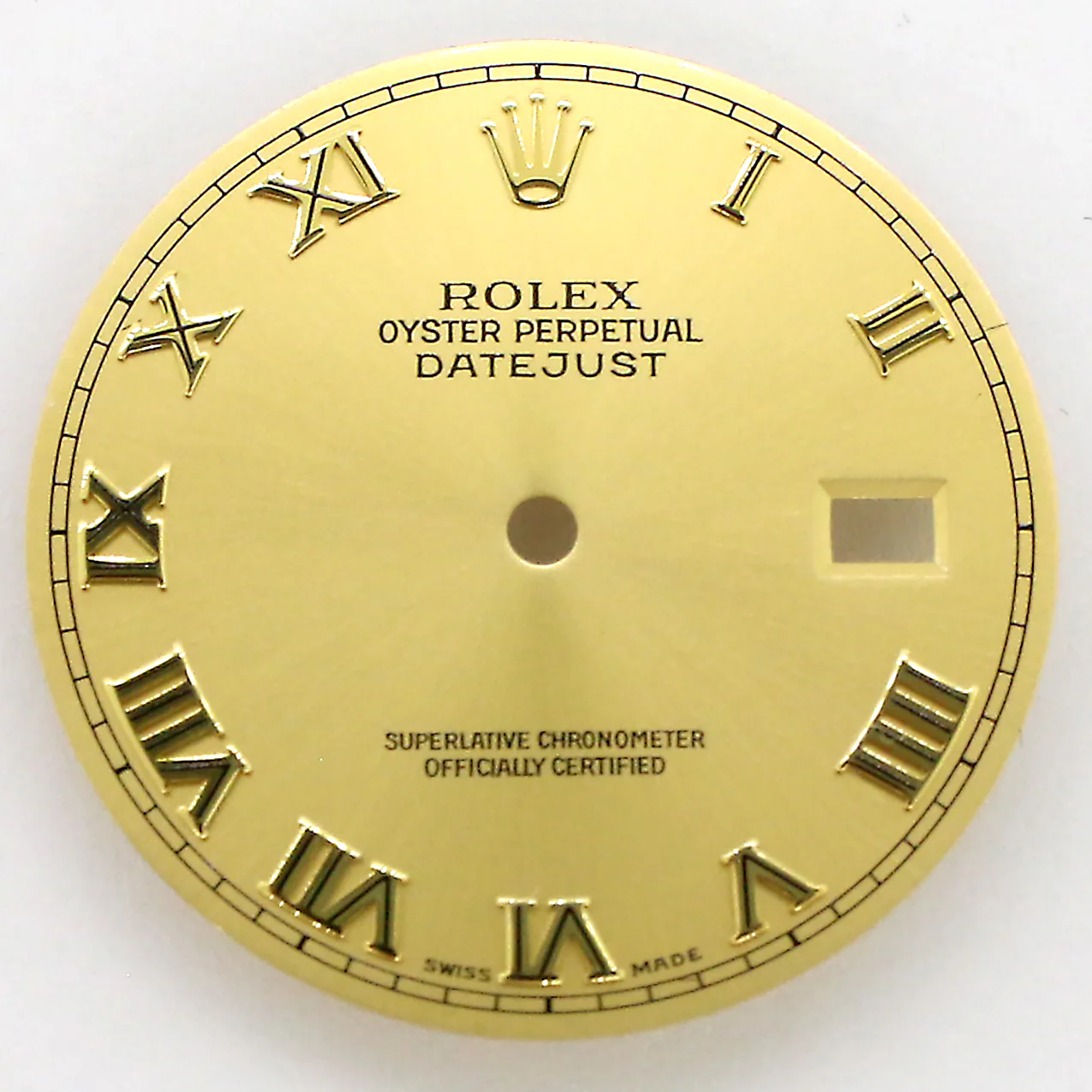 Rolex Datejust 2-Tone Yellow Gold/Steel 36mm Champagne Dial with Roman Numerals