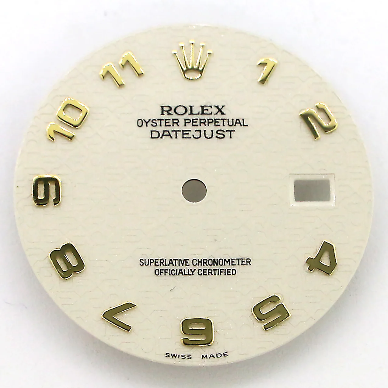 Rolex Datejust 2-Tone Yellow Gold/Steel 36mm Cream Jubilee Dial with Arabic Numerals