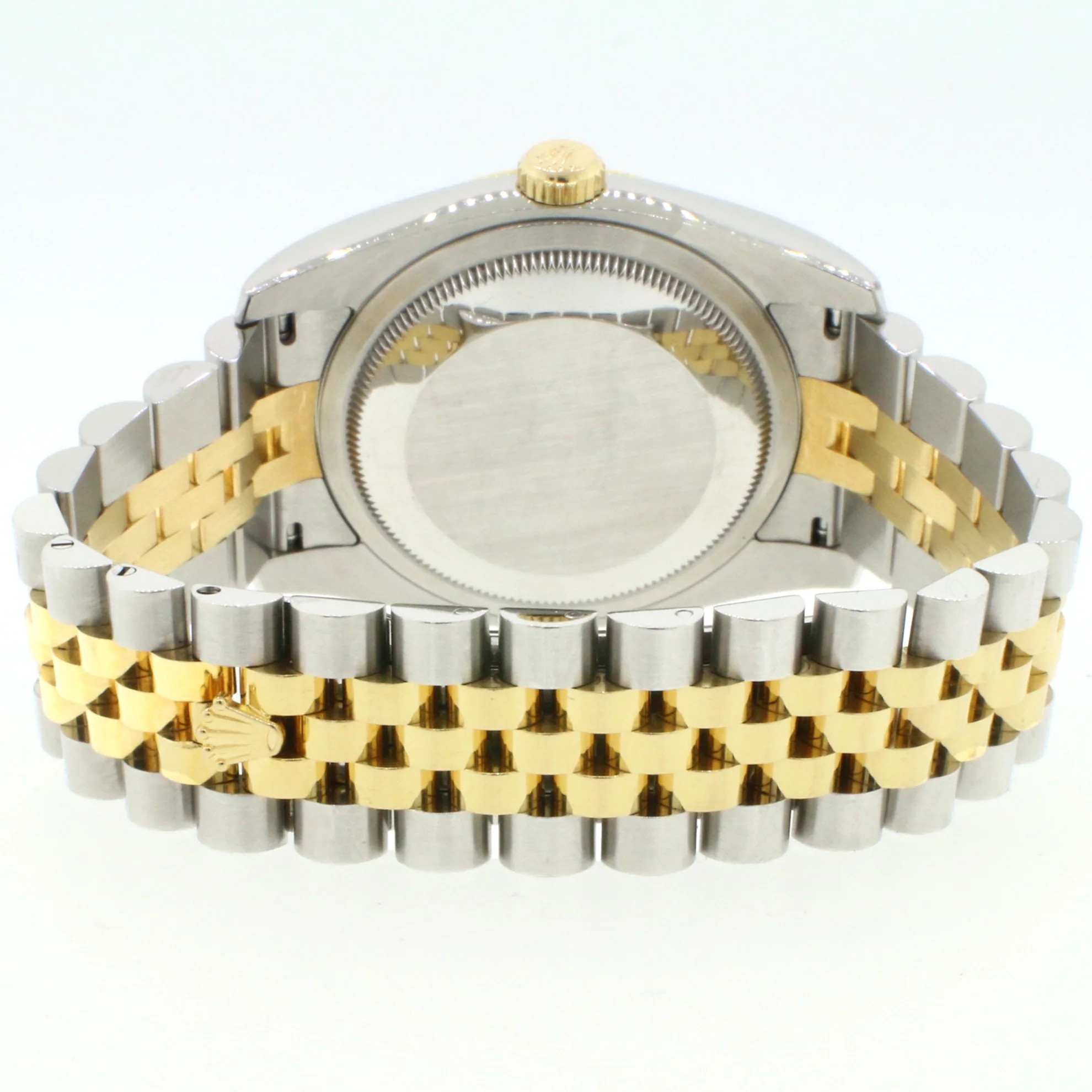 Rolex Datejust 2-Tone Yellow Gold Steel Champagne Dial 36MM Watch 116233 - Image 5